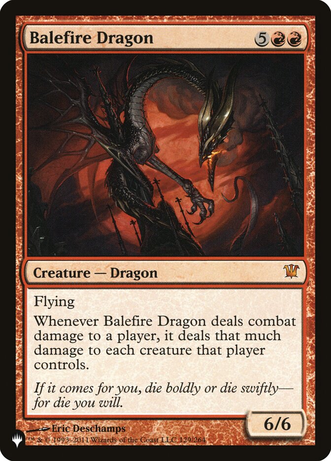 Balefire Dragon [The List] | Cracking-Singles