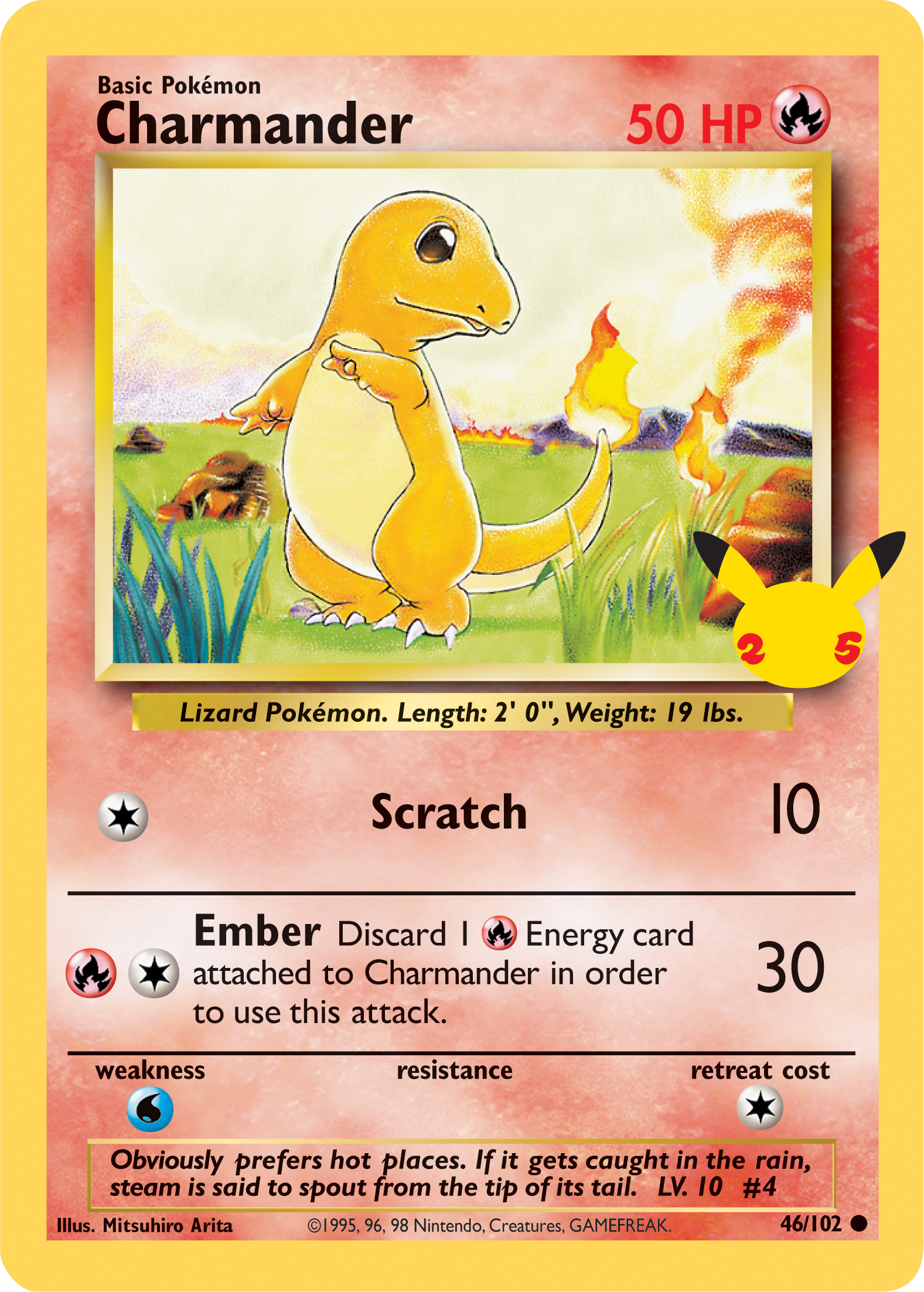 Charmander (46/102) (Jumbo Card) [First Partner Pack] | Cracking-Singles