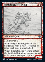 Flametongue Yearling (Sketch) [Modern Horizons 2] | Cracking-Singles