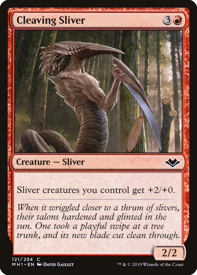 Cleaving Sliver [Modern Horizons] | Cracking-Singles