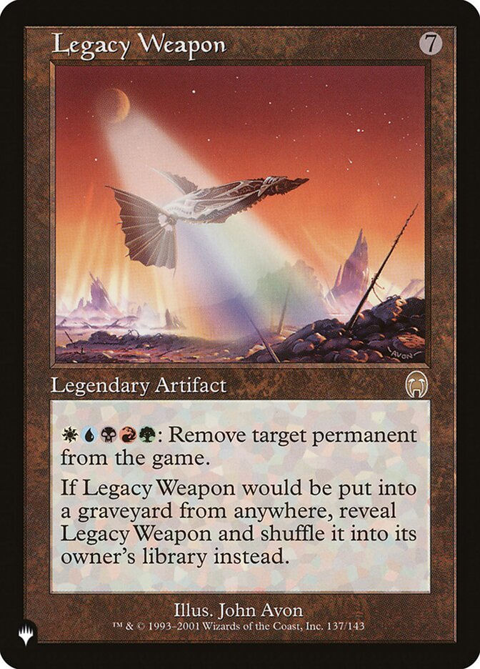 Legacy Weapon [The List] | Cracking-Singles