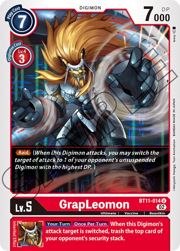 GrapLeomon [BT11-014] [Dimensional Phase] | Cracking-Singles