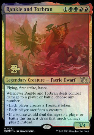 Rankle and Torbran [March of the Machine Prerelease Promos] | Cracking-Singles