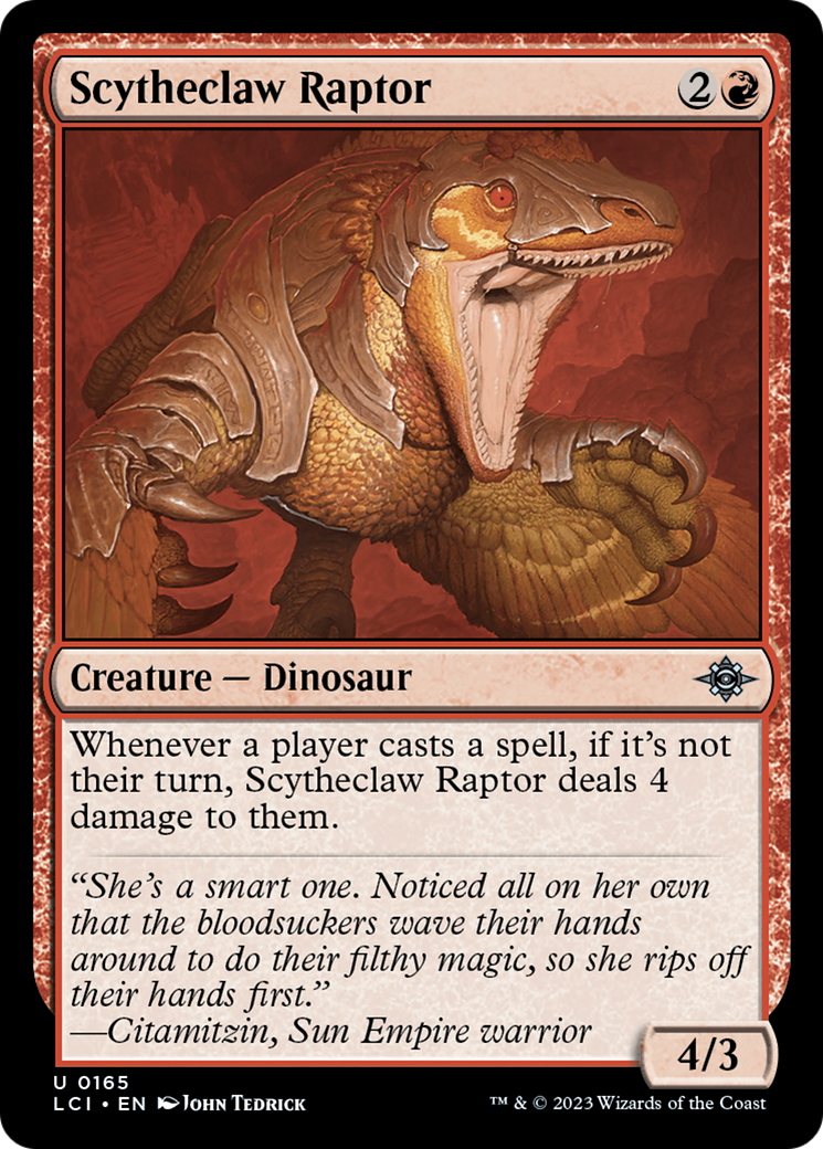 Scytheclaw Raptor [The Lost Caverns of Ixalan] | Cracking-Singles