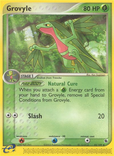 Grovyle (32/109) [EX: Ruby & Sapphire] | Cracking-Singles