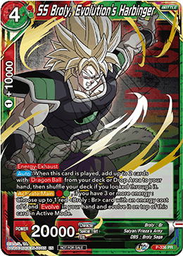 SS Broly, Evolution's Harbinger (P-336) [Tournament Promotion Cards] | Cracking-Singles