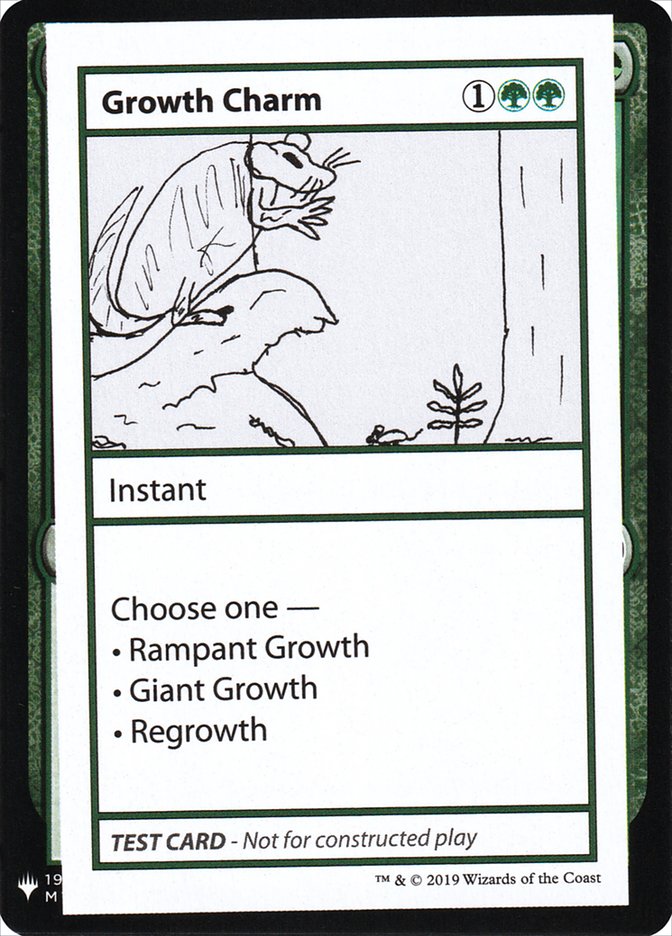 Growth Charm [Mystery Booster Playtest Cards] | Cracking-Singles