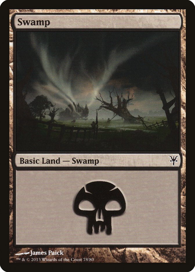 Swamp (78) [Duel Decks: Sorin vs. Tibalt] | Cracking-Singles