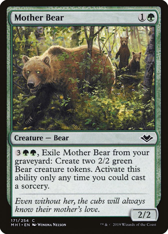 Mother Bear [Modern Horizons] | Cracking-Singles