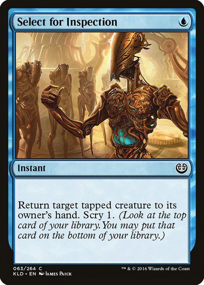 Select for Inspection [Kaladesh] | Cracking-Singles