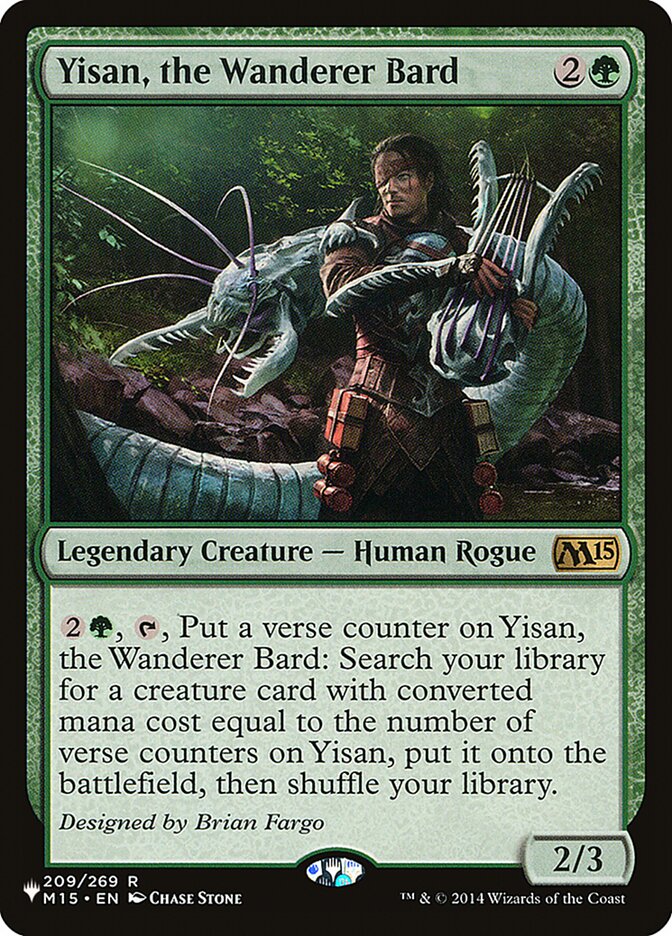 Yisan, the Wanderer Bard [The List] | Cracking-Singles