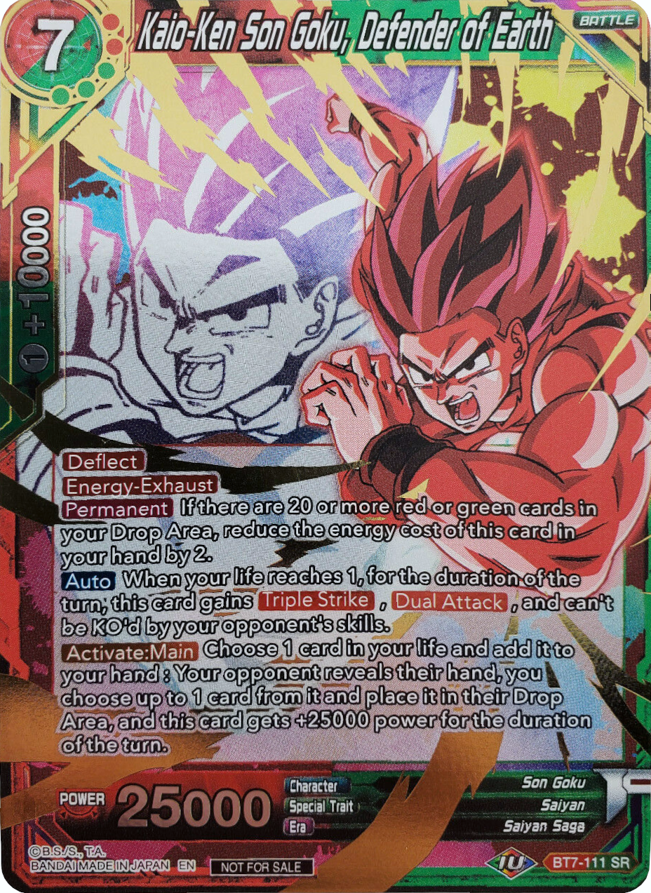 Kaio-Ken Son Goku, Defender of Earth (Event Pack 4) (BT7-111) [Promotion Cards] | Cracking-Singles