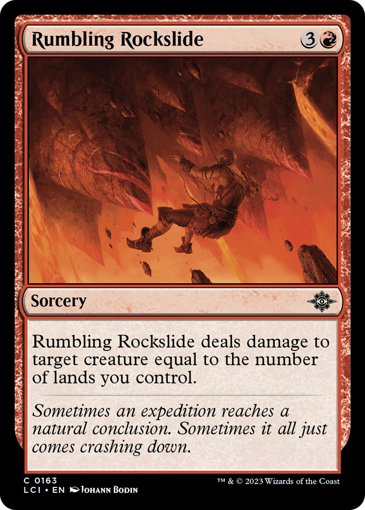 Rumbling Rockslide [The Lost Caverns of Ixalan] | Cracking-Singles