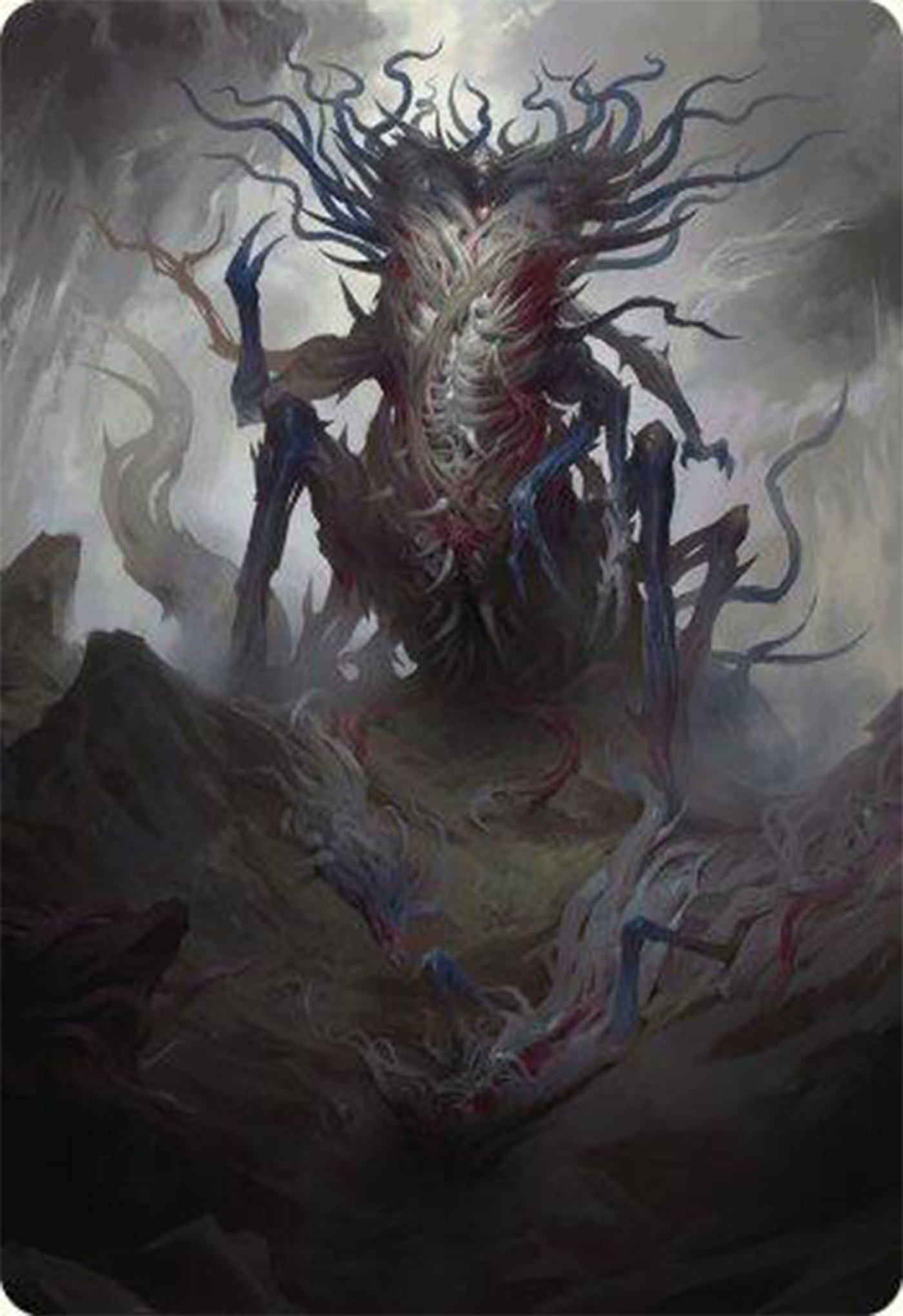 Azlask, the Swelling Scourge Art Card [Modern Horizons 3 Art Series] | Cracking-Singles