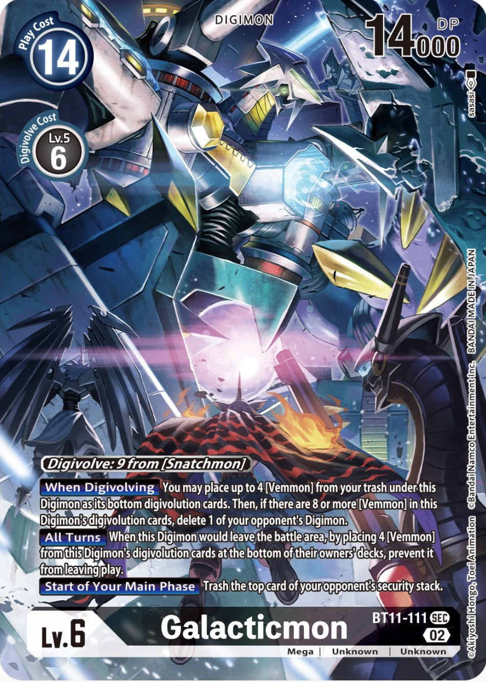 Galacticmon [BT11-111] (Alternate Art) [Dimensional Phase] | Cracking-Singles