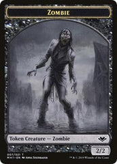 Zombie // Golem Double-Sided Token [Modern Horizons Tokens] | Cracking-Singles