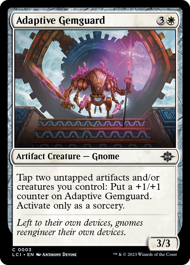 Adaptive Gemguard [The Lost Caverns of Ixalan] | Cracking-Singles