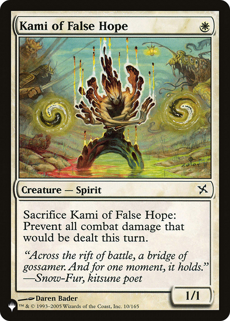 Kami of False Hope [The List] | Cracking-Singles