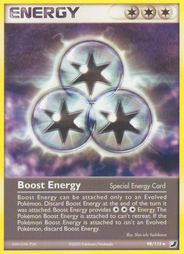 Boost Energy (98/115) [EX: Unseen Forces] | Cracking-Singles