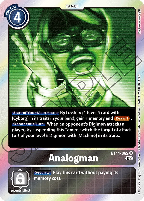 Analogman [BT11-092] [Dimensional Phase] | Cracking-Singles