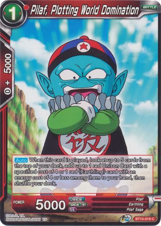 Pilaf, Plotting World Domination (BT10-019) [Rise of the Unison Warrior 2nd Edition] | Cracking-Singles