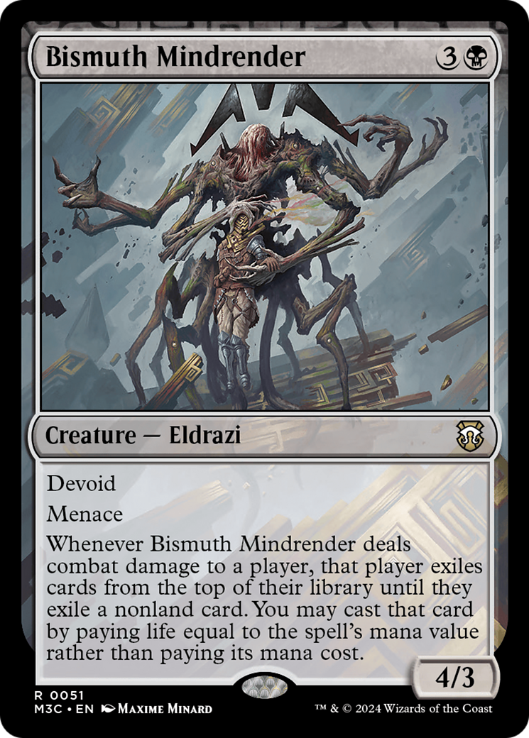 Bismuth Mindrender (Ripple Foil) [Modern Horizons 3 Commander] | Cracking-Singles