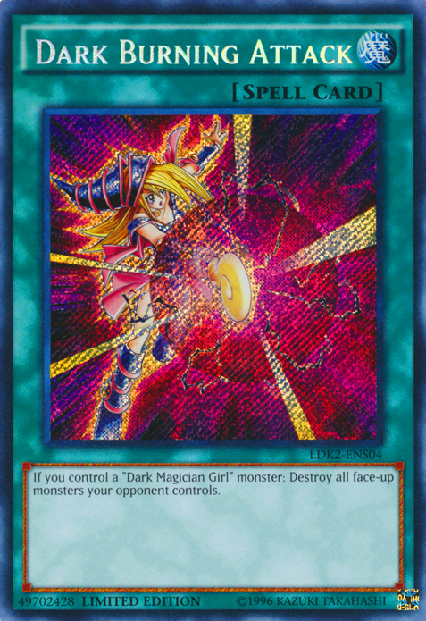 Dark Burning Attack [LDK2-ENS04] Secret Rare | Cracking-Singles