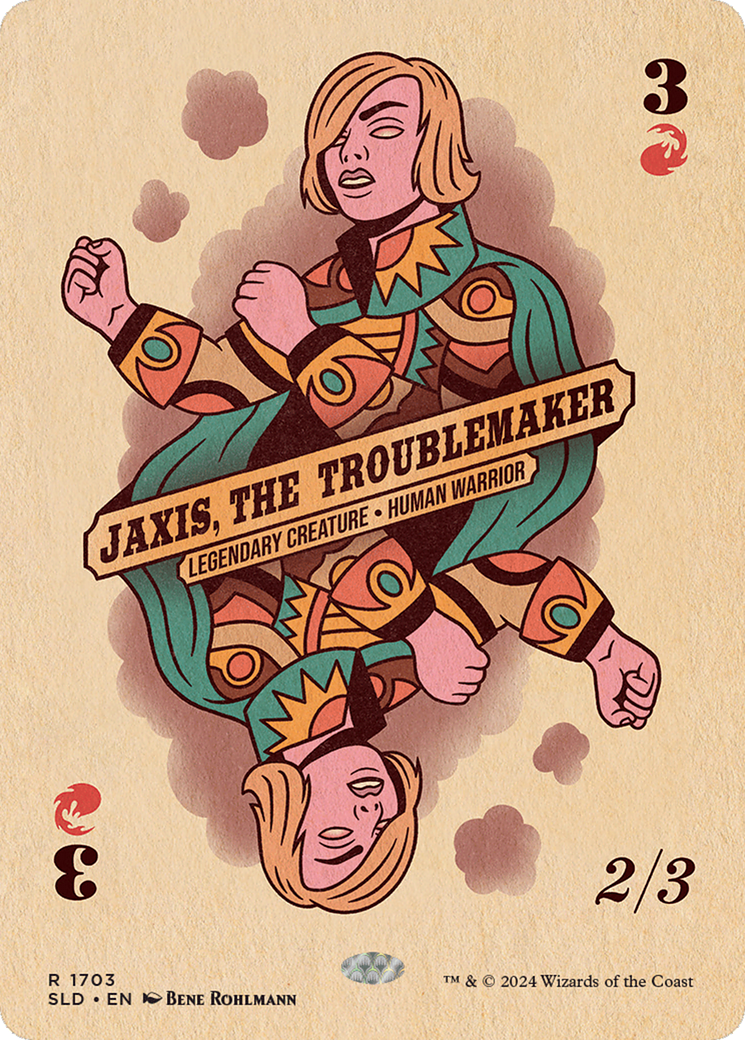 Jaxis, the Troublemaker [Secret Lair Drop Series] | Cracking-Singles