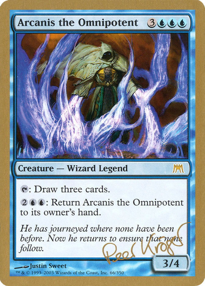 Arcanis the Omnipotent (Peer Kroger) [World Championship Decks 2003] | Cracking-Singles