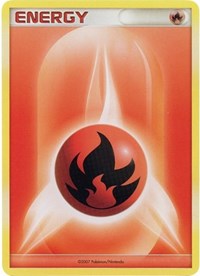 Fire Energy (2007 Unnumbered D P Style) [League & Championship Cards] | Cracking-Singles