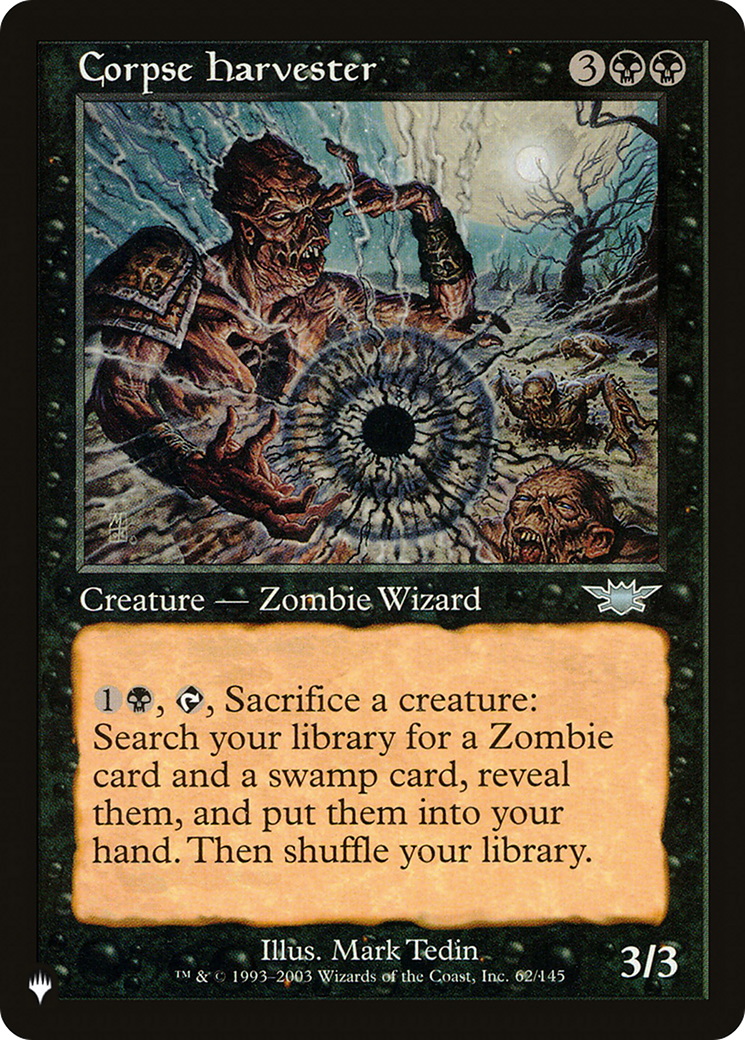 Corpse Harvester [The List Reprints] | Cracking-Singles