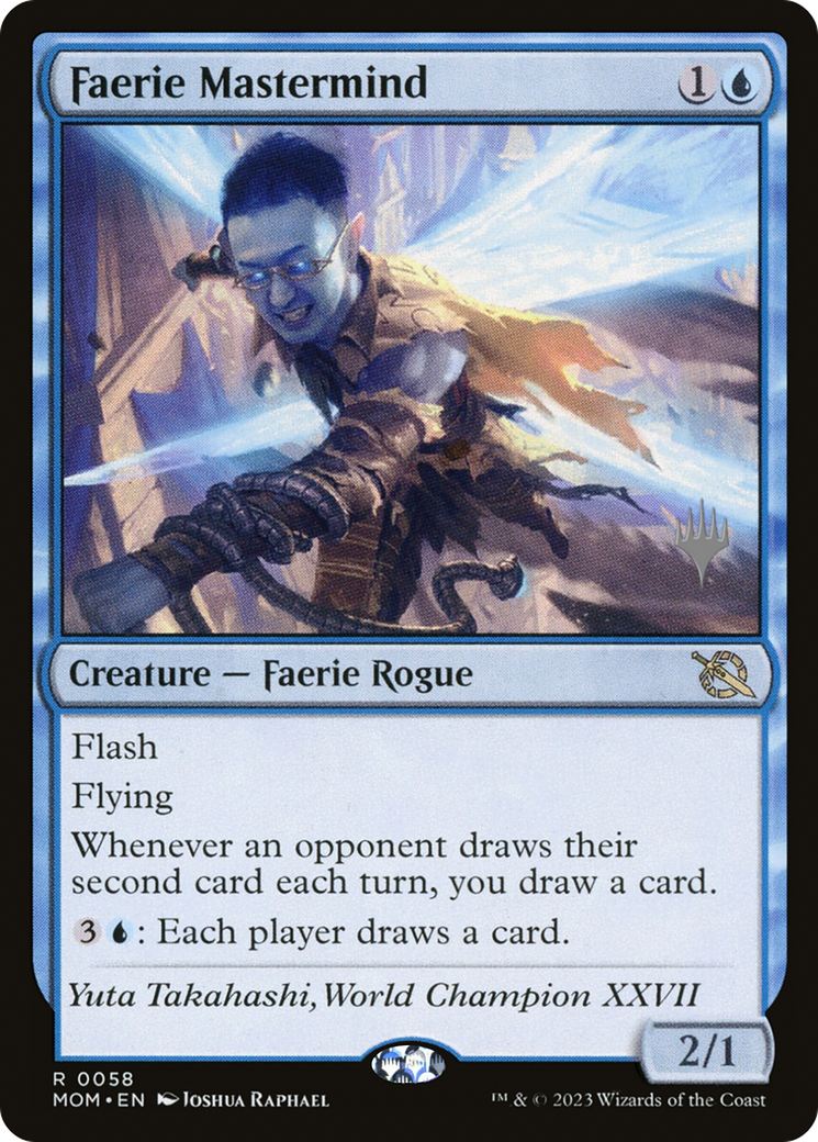 Faerie Mastermind (Promo Pack) [March of the Machine Promos] | Cracking-Singles