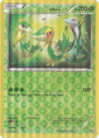 _____'s Snivy (Jumbo Card) [Miscellaneous Cards] | Cracking-Singles