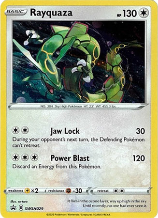 Rayquaza (SWSH029) [Sword & Shield: Black Star Promos] | Cracking-Singles