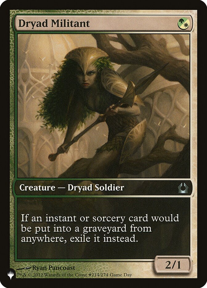 Dryad Militant [The List] | Cracking-Singles