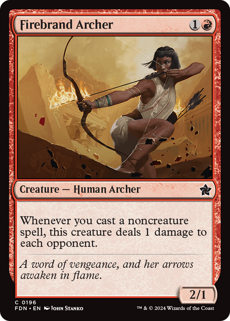 Firebrand Archer [Foundations] | Cracking-Singles