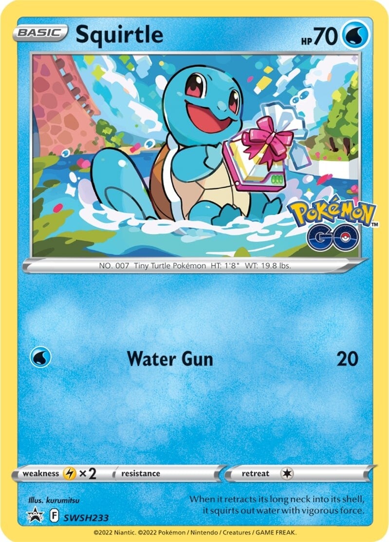 Squirtle (SWSH233) [Sword & Shield: Black Star Promos] | Cracking-Singles