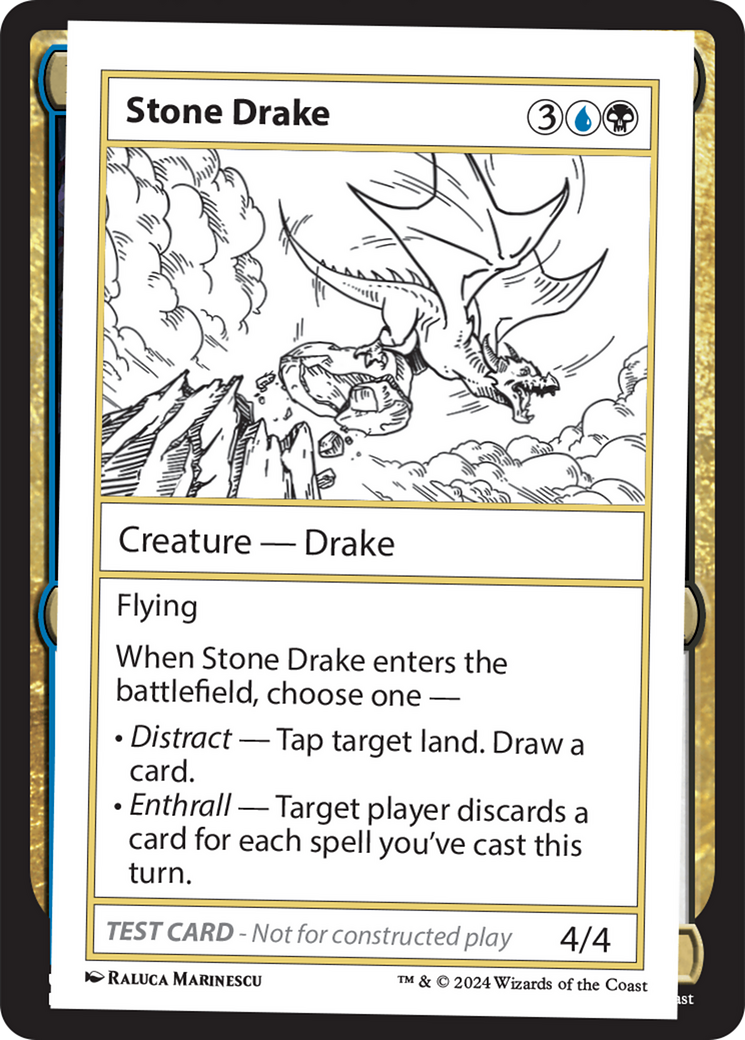 Stone Drake [Mystery Booster 2 Playtest Cards] | Cracking-Singles