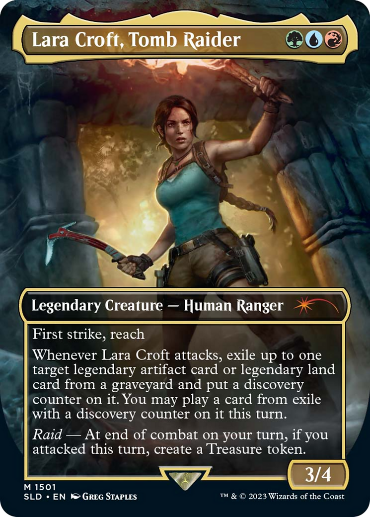 Lara Croft, Tomb Raider [Secret Lair Drop Series] | Cracking-Singles