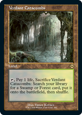 Verdant Catacombs (Retro Foil Etched) [Modern Horizons 2] | Cracking-Singles