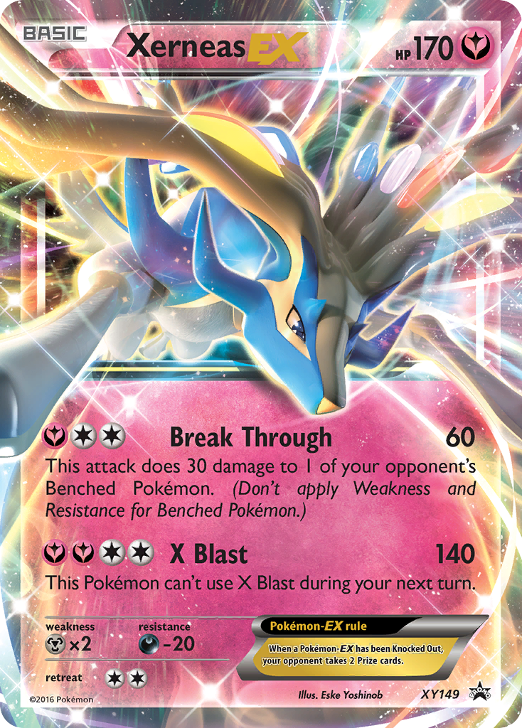 Xerneas EX (XY149) [XY: Black Star Promos] | Cracking-Singles