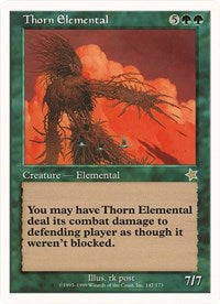 Thorn Elemental (Oversized) [Oversize Cards] | Cracking-Singles