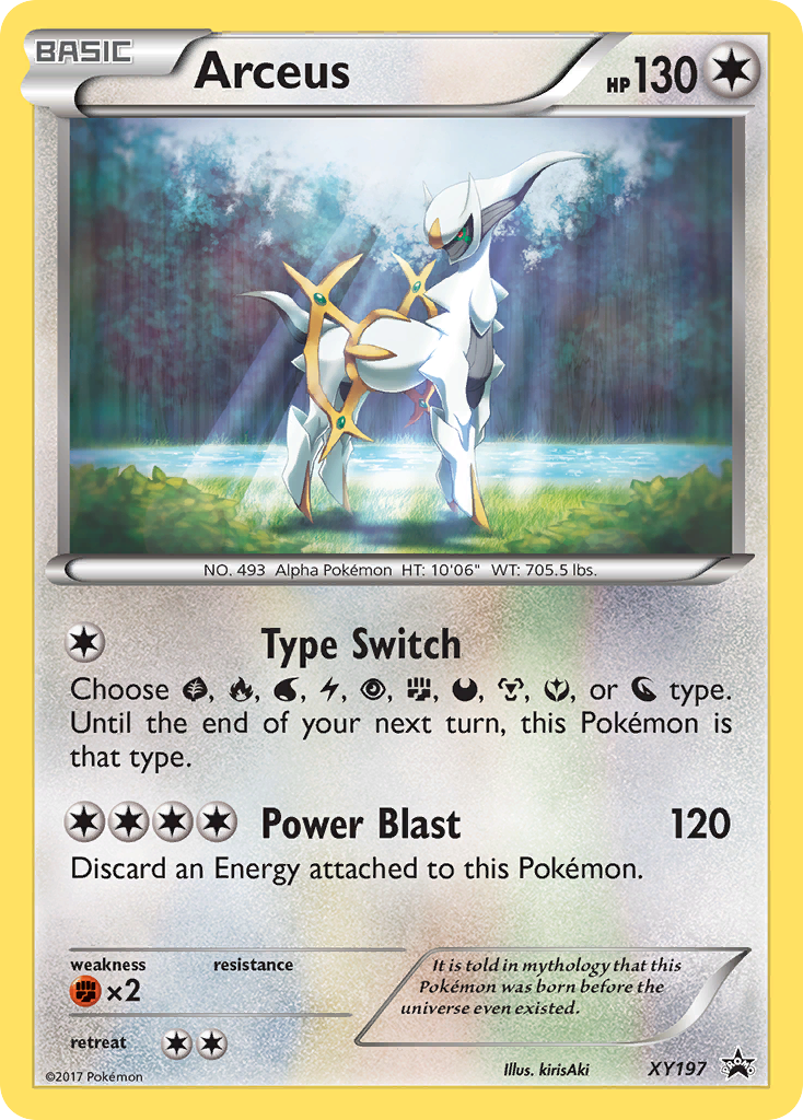 Arceus (XY197) [XY: Black Star Promos] | Cracking-Singles