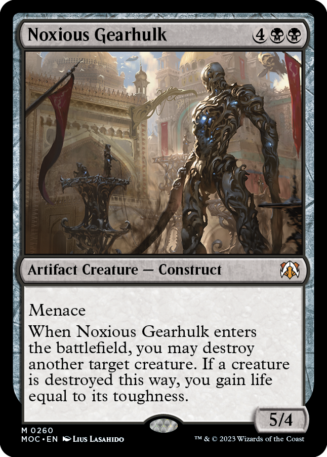 Noxious Gearhulk [March of the Machine Commander] | Cracking-Singles