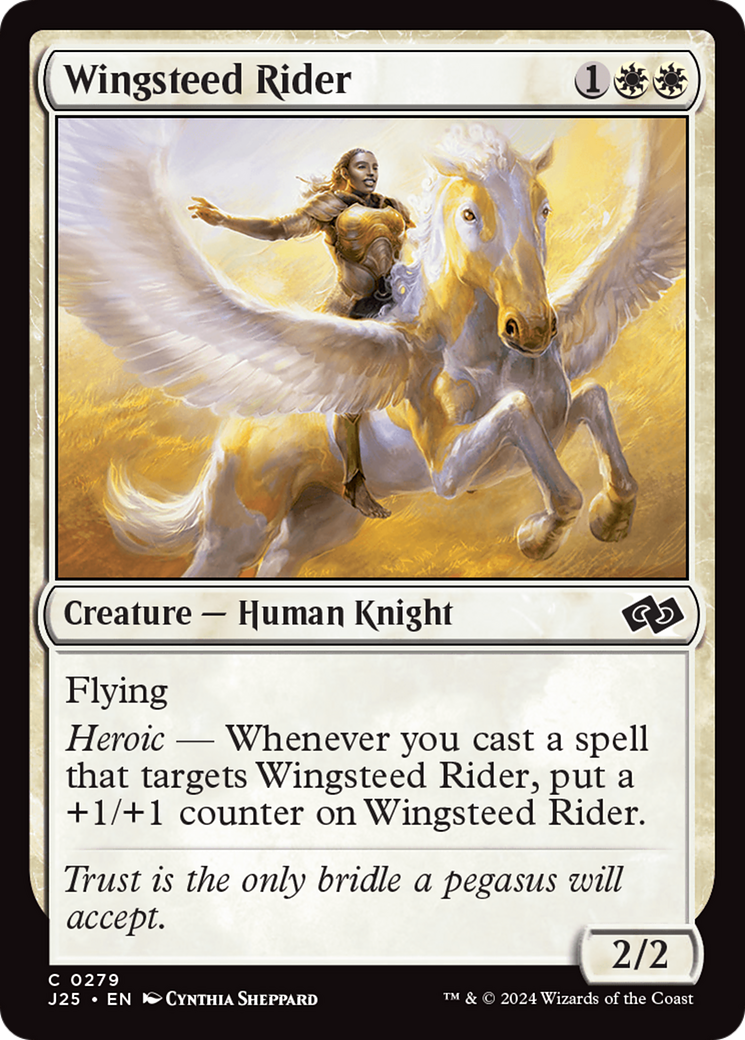 Wingsteed Rider [Foundations Jumpstart] | Cracking-Singles