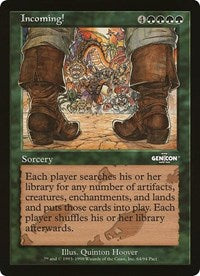 Incoming! (Oversized) [Oversize Cards] | Cracking-Singles