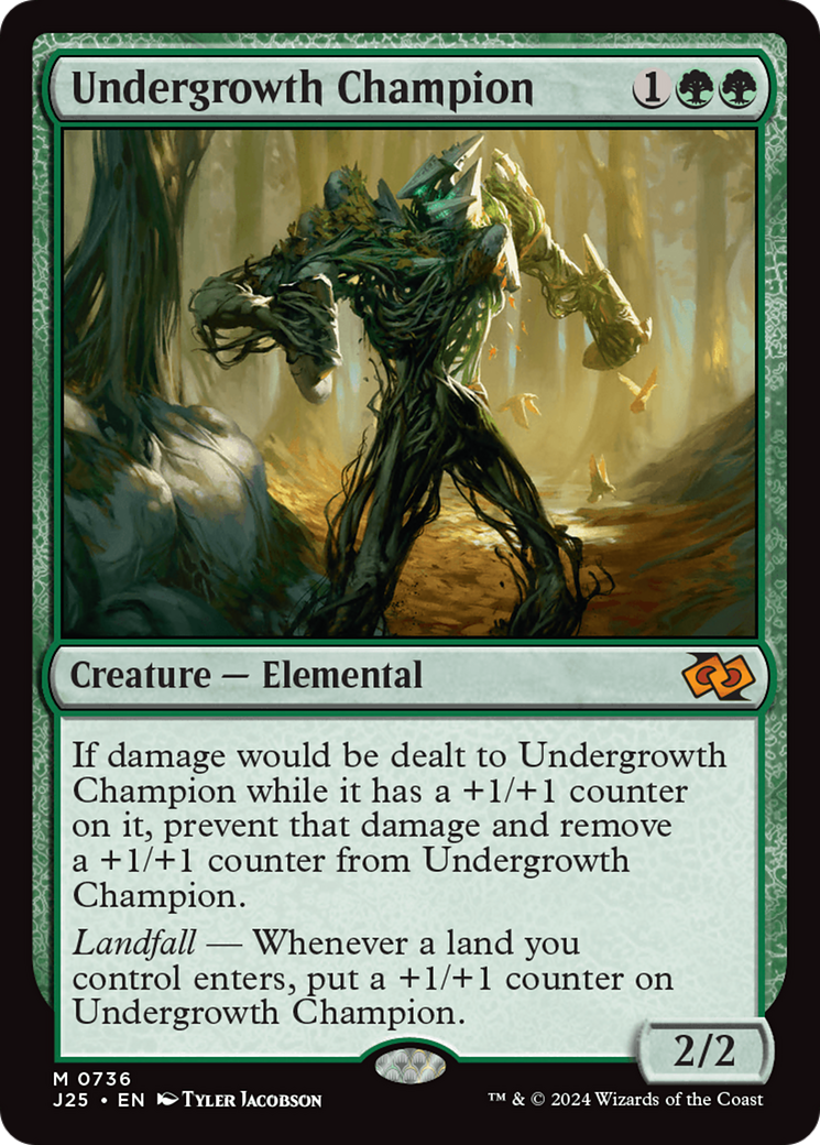 Undergrowth Champion [Foundations Jumpstart] | Cracking-Singles