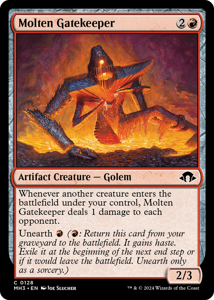 Molten Gatekeeper [Modern Horizons 3] | Cracking-Singles