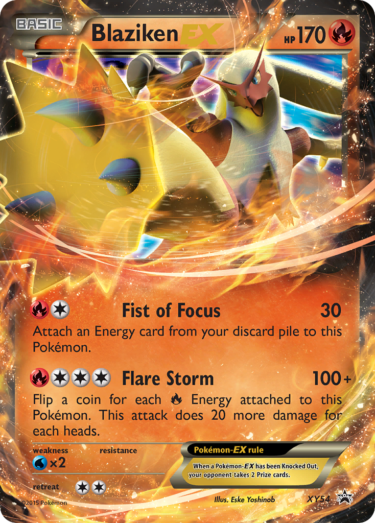 Blaziken EX (XY54) [XY: Black Star Promos] | Cracking-Singles