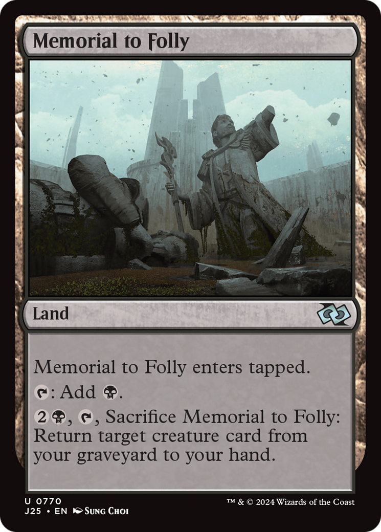 Memorial to Folly [Foundations Jumpstart] | Cracking-Singles